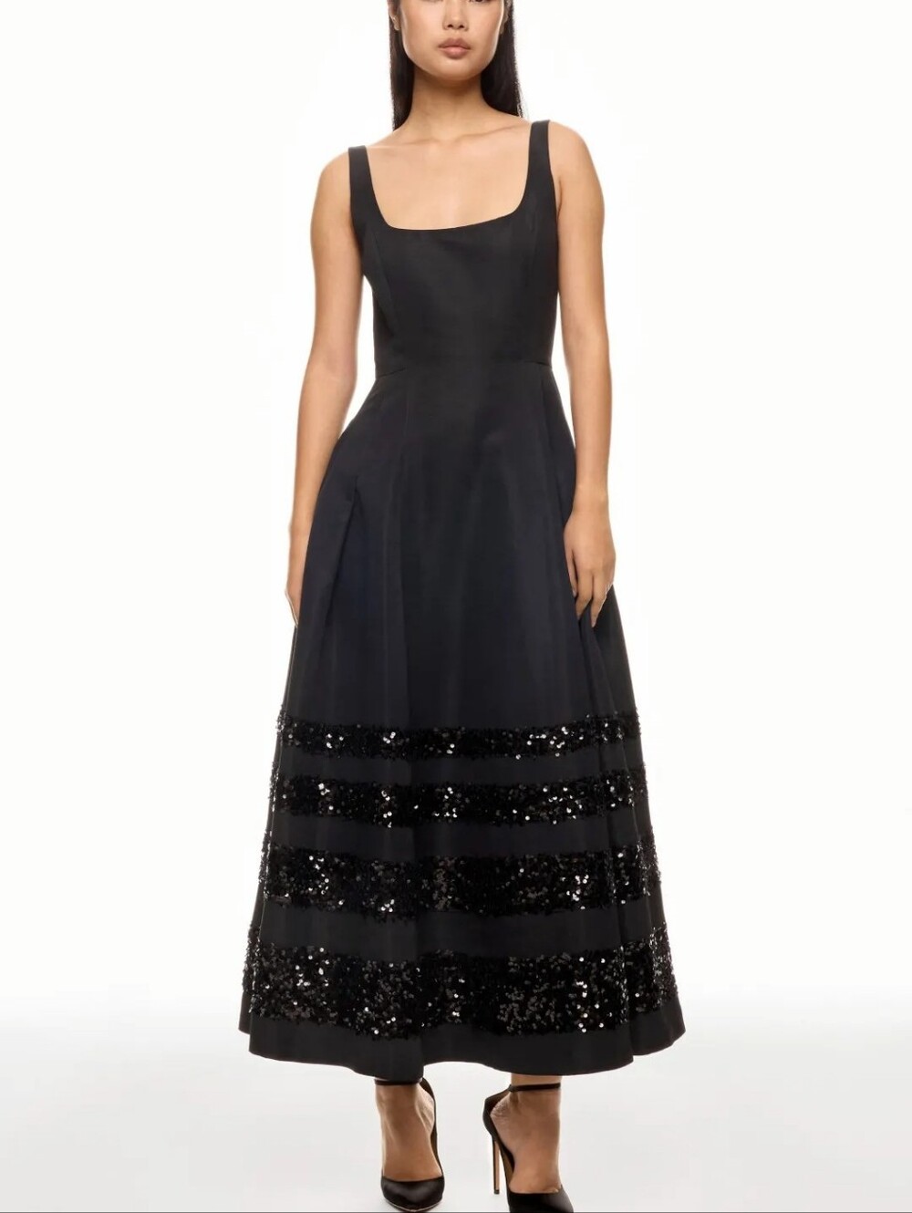SACHIN & BABI SEQUIN MIA GOWN SIZE 10 MSRP $795